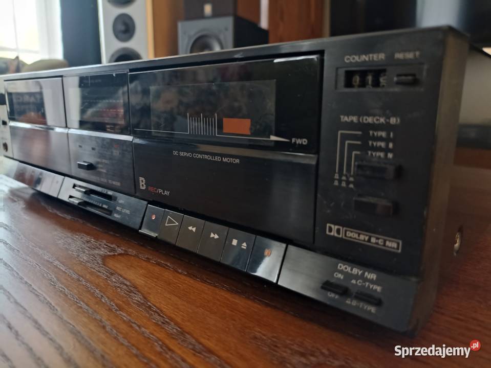Deck magnetofon Sony TCW200 wymianie pasków i Oświęcim