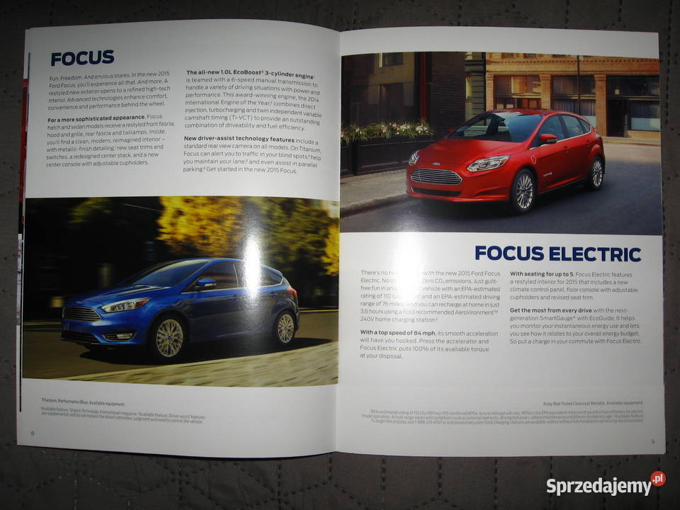 Ford 2014 prospekt katalog Kępice sprzedam