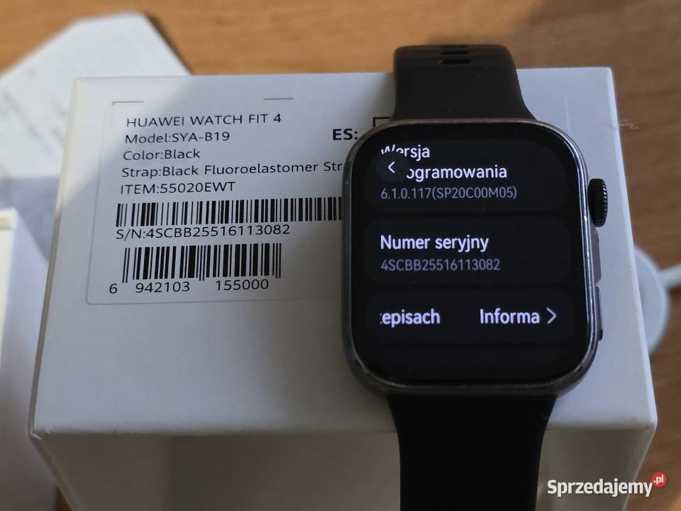 Smartwatch Huawei Watch Fit 4 Zebrdowo