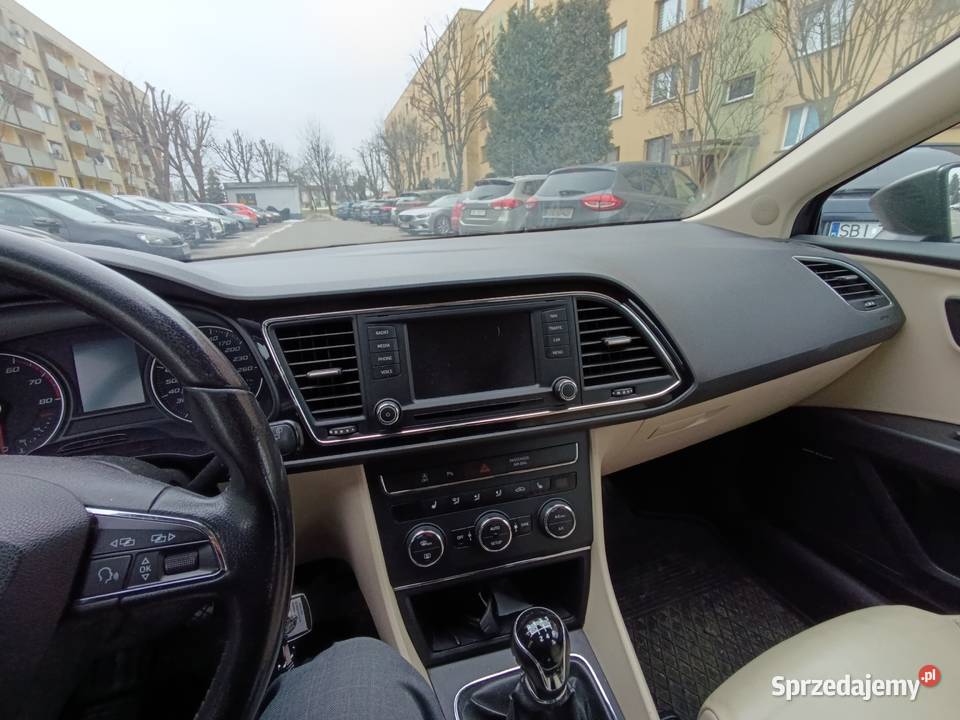 Seat Leon 12 TSI 105 2014 benzyna Czechowice-Dziedzice