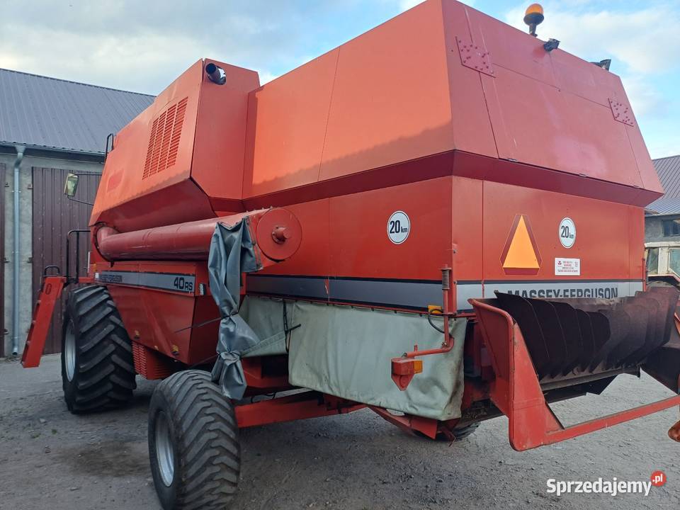 Kombajn Zbożowy Massey Ferguson 40RS Heder 6m Płonne-Plebanka sprzedam