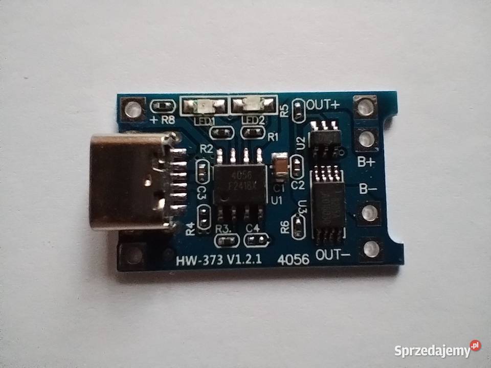 Ładowarka do ogniw liion TP4056 usb C 5V 1A Bydgoszcz sprzedam