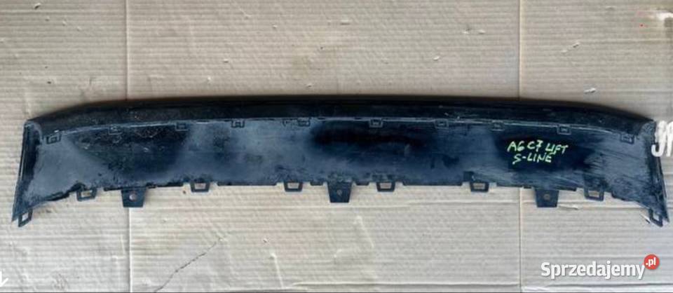 AUDI A6 C7 LIFT LISTWA SPOILER DOKŁADKA ZDERZAKA wielkopolskie