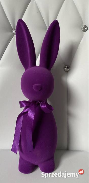 Zając welurowy Wielkanoc Słubice