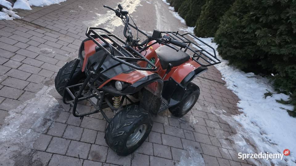 Quad 125 pługu 1 plus wsteczny bombardier atv Bombardier Mielec sprzedam