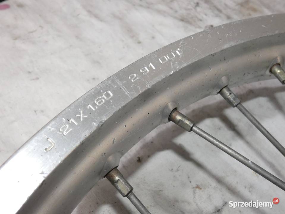 1992 Yamaha WR 200 Koło Przód Przednie WR200 Halinów