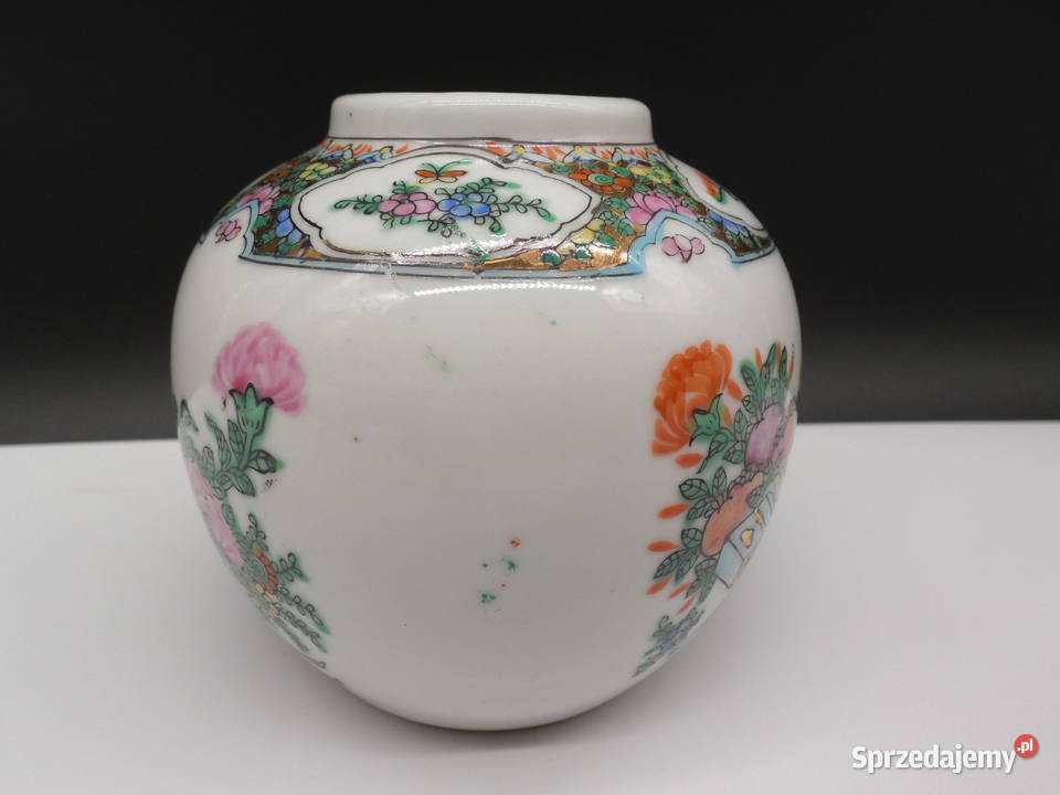 Chiński słoik na imbir wazon vintage JINGDEZHEN Raszków sprzedam