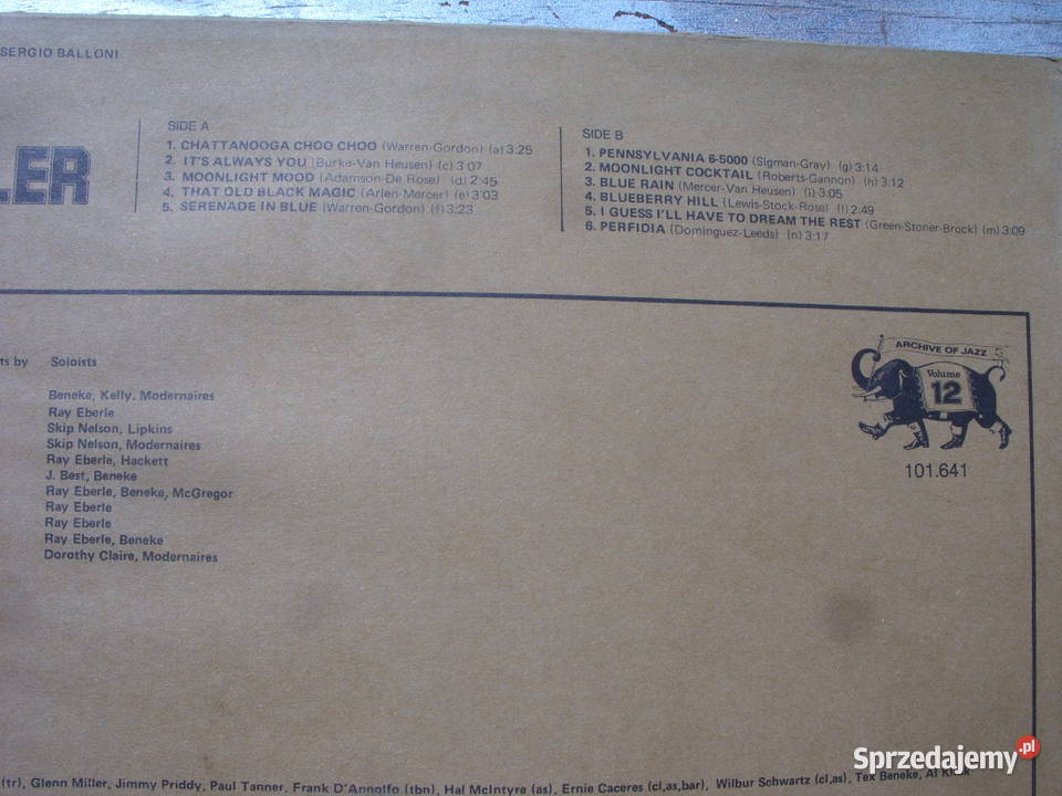 JAZZ LP GLENN MILLER VOL 3 193942 1974 płyta winylowa dolnośląskie