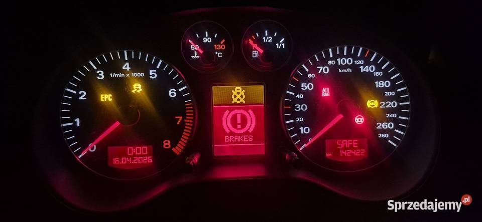 Licznik Zegary Audi A3 8P 32 VR6 Słupsk sprzedam