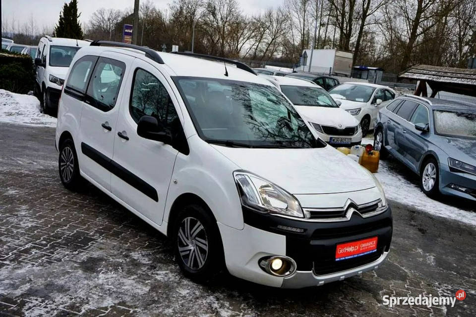 Citroen Berlingo 16HDI Klima 5 osób 2012r Samochody dostawcze Płock