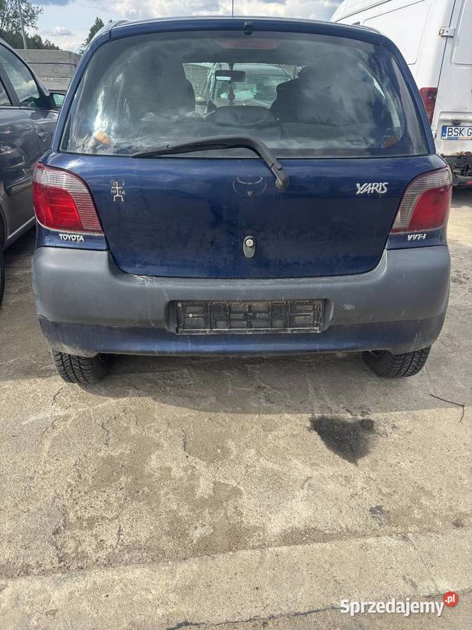 Toyota Yaris powypadkowa klima wspomaganie podlaskie Dąbrowa Białostocka