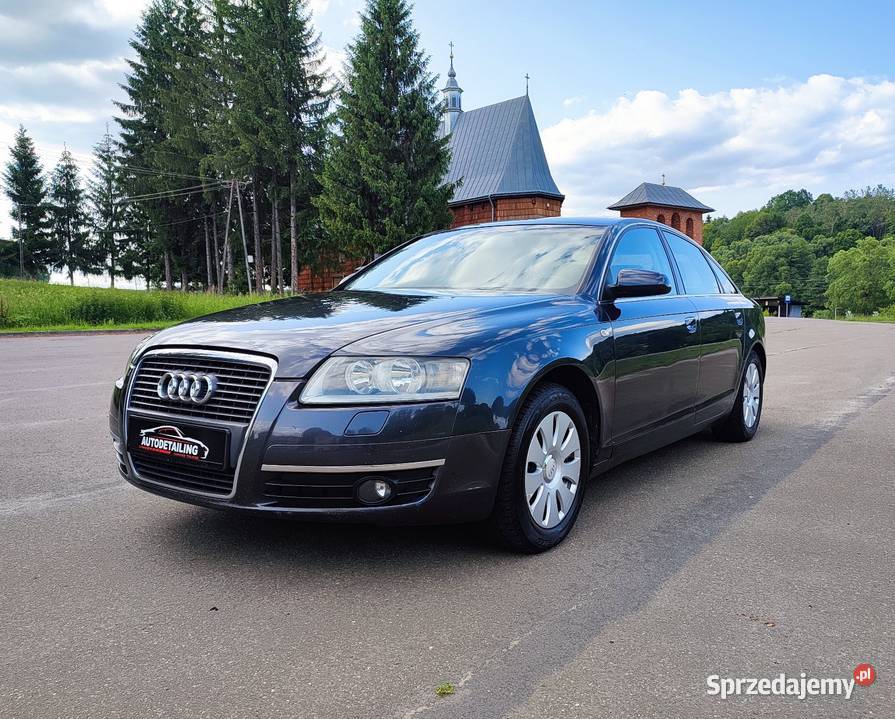 Ładne Audi A6 24 V6 benzyna z gazem LPG światła do jazdy dziennej Domaradz