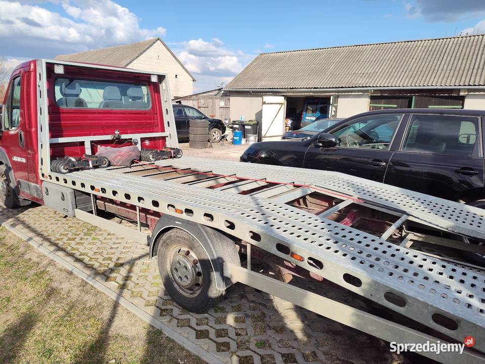 Najazd autolawety mocny Ducato Boxer Jumper Okopy