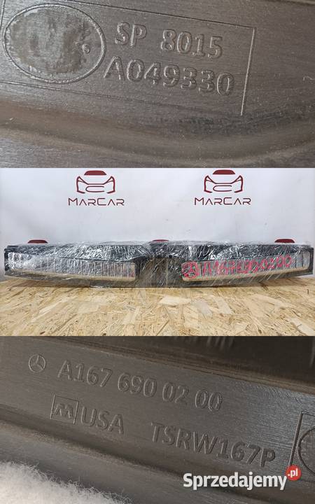 MERCEDES GLS W167 OSŁONA PROGU BAGAŻNIKA Pleszew