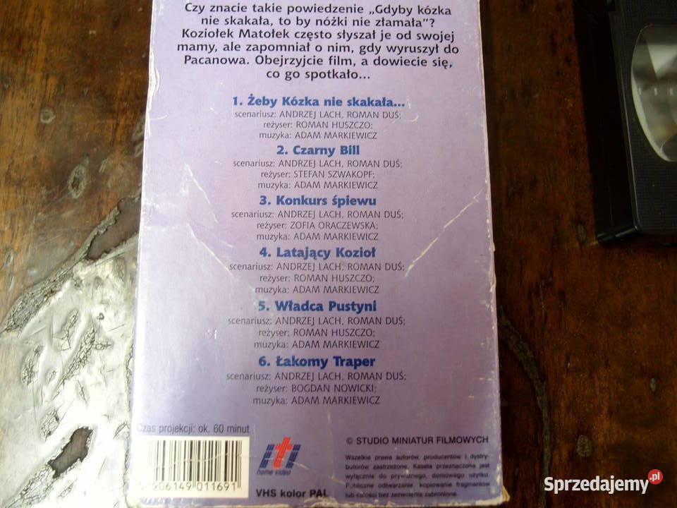 Bajki na kasetach video VHS Walta Disneya Łódź