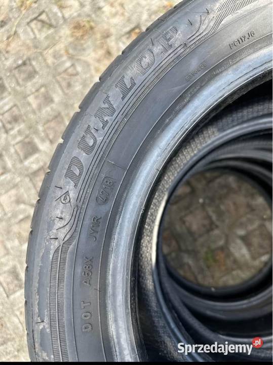 18555R15 Dunlop 7mm Fiat 500 sprzedam