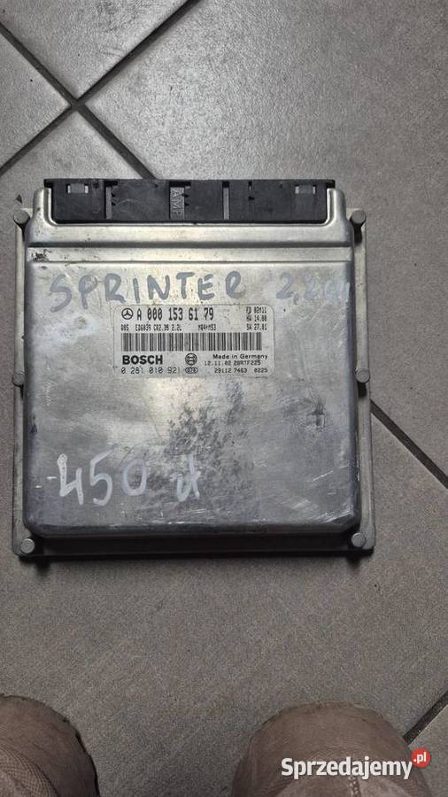 Sterownik silnika mercedes sprinter 22 CDI Piotrków Trybunalski
