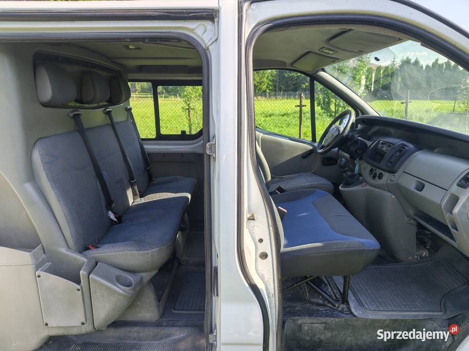 Renault Trafic centralny zamek Brąszewice