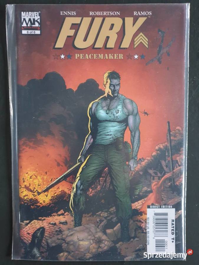 Marvel Knights Fury Peacemaker 5 komiksów USA Gdynia sprzedam