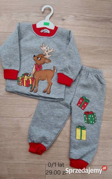 Świąteczny komplet świąteczny rozmiar 12 lata
