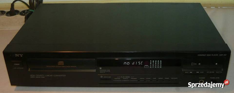 Sprawny Odtwarzacz płyt CD SONY CDP397 mazowieckie Warszawa