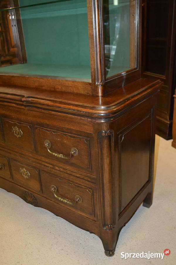 witryna ciemny dąb Będzin