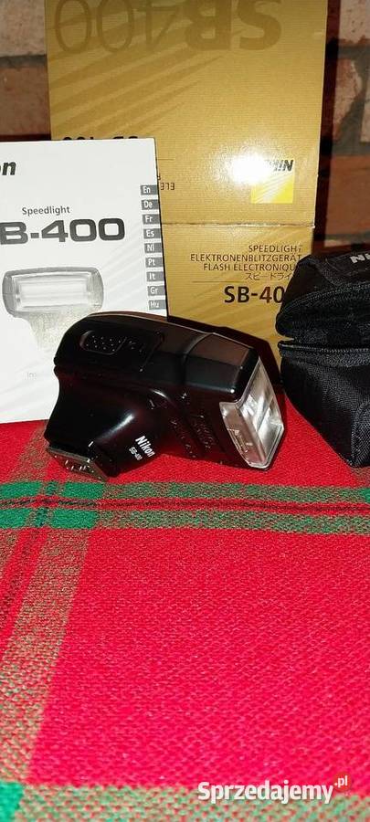 Lampa błyskowa Nikon SB 400 Ciechocinek