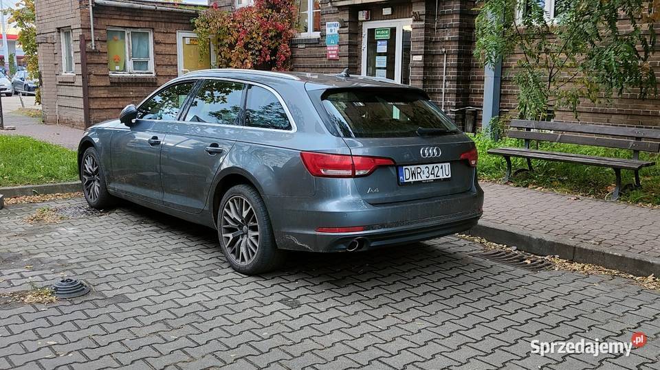 A4 b9 Avant 74 Rok produkcji 2016 dolnośląskie Jelcz-Laskowice