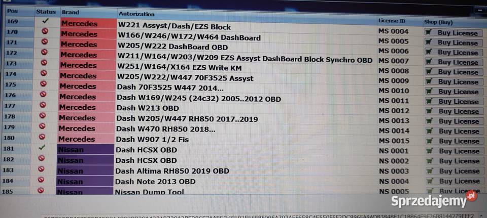 Programator Interfejs SMOK UHDS kabel OBD Wołomin