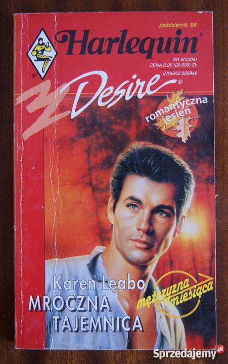 Harlequin Karen Leabo Mroczna tajemnica Parczew