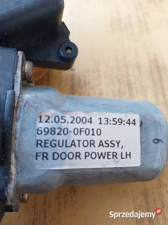 SILNICZEK PODNOSZENIA SZYBY TOYOTA COROLLA VERSO Mielec