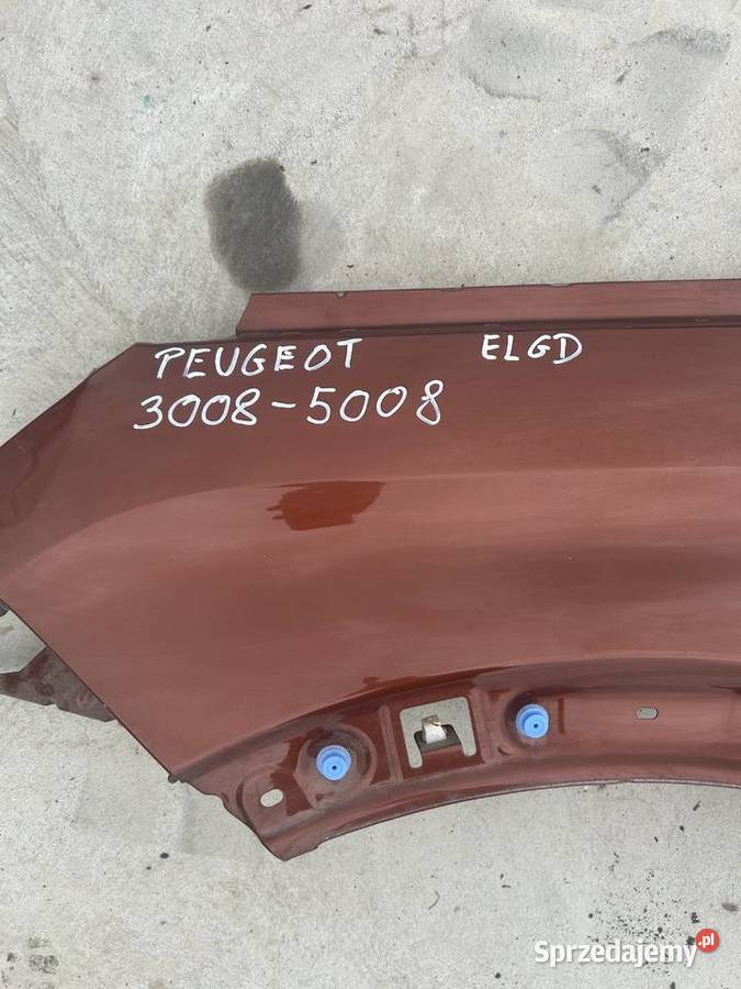 Peugeot 30085008 II Błotnik przedni lewy ELGD osobowe Psary-Kąty