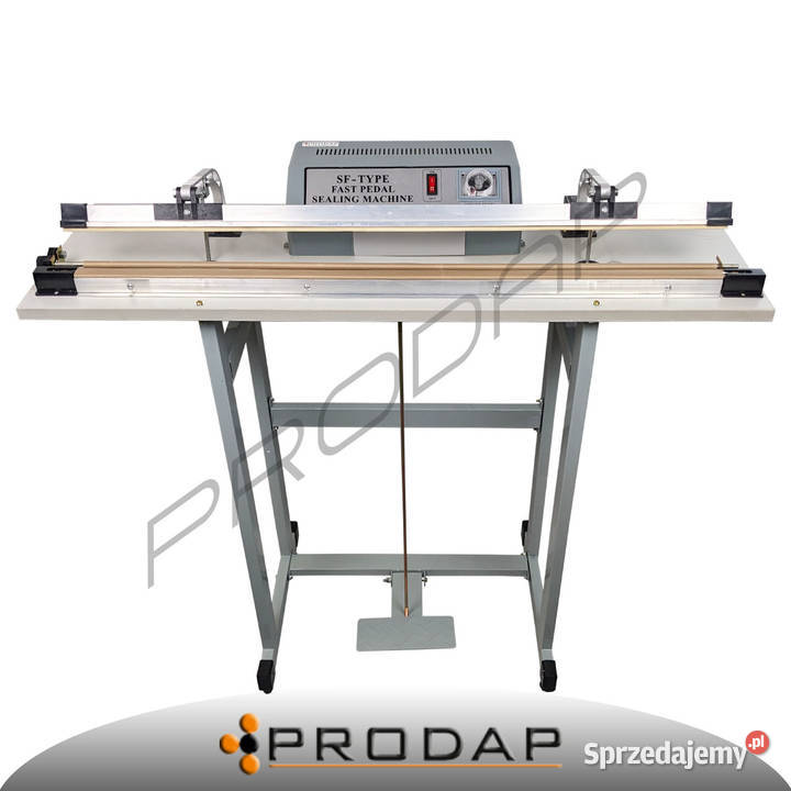 ZGRZEWARKA NOŻNA SF800 80 3mm do worków folii na Produkcja Częstochowa