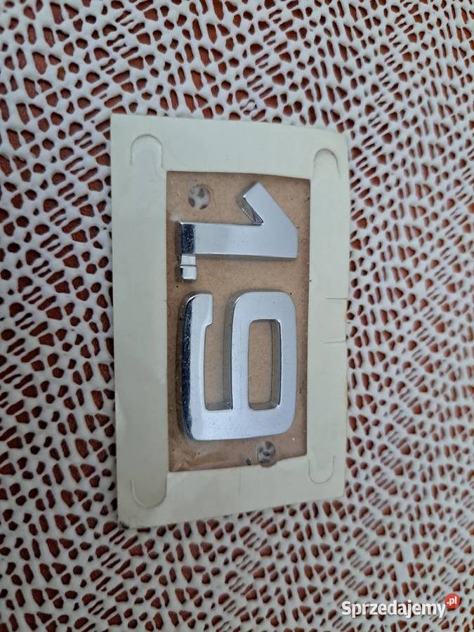 Logo emblemat napis Seat 19 TDi 1900cm3 Radom