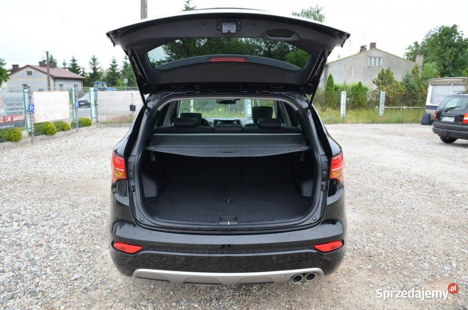 Hyundai Santa Fe Czarne 22CRDI 197 Serwis relingi dachowe