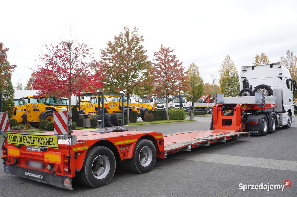 MAN TGX 28510 62 Naczepa niskopodwoziowa pełny VAT Kraków
