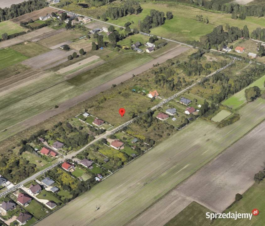 Działka budowlana 1219m2 Aleksandrów Łódzki