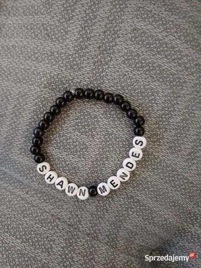 Śliczna bransoletka Shawn Mendes nowa idealna na małopolskie