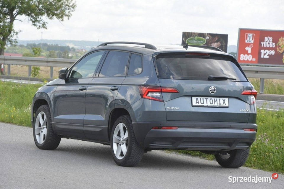 koda Karoq 16 TDI Automat DSG nawi Car Play możliwa zamiana Sędziszów Małopolski