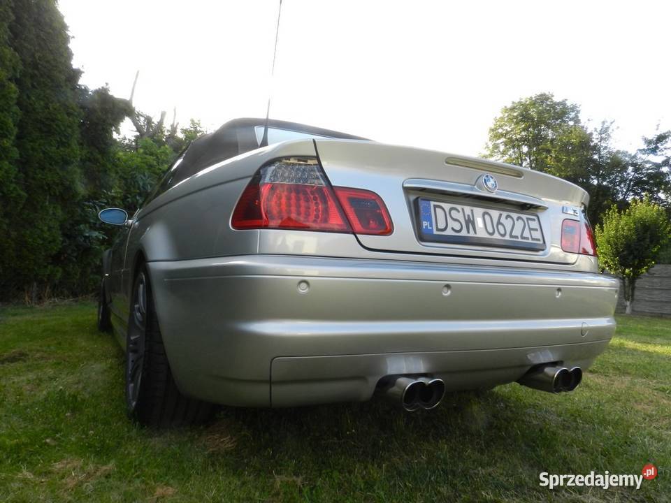 BMW M3 E46 CABRIO 343 M Power IMPORT CALIFORNIA dolnośląskie Strzegom