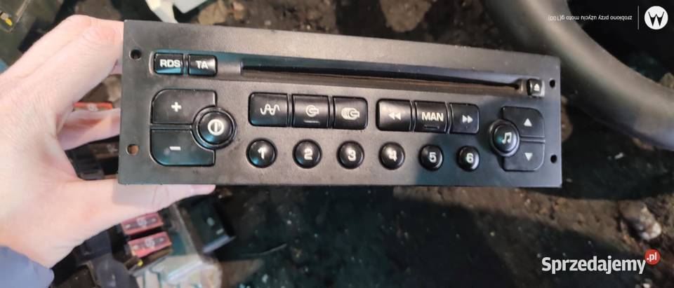 Radio CD radioodtwarzacz Peugeot Partner I lift wielkopolskie Książ Wielkopolski