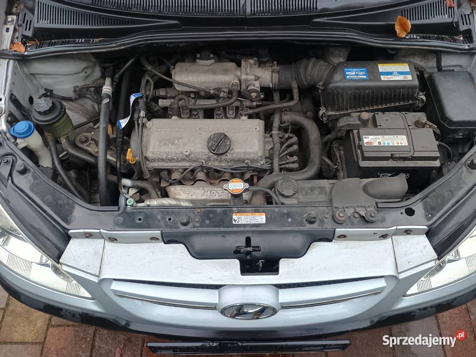 Hyundai Getz 2006r 11i 67 107000 MAŁY PRZEBIEG lakier metallic Witkowo