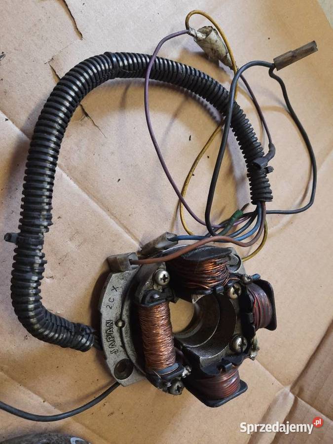Zapłon iskrownik magneto uzwojenie motor enduro Układ elektryczny, zapłon Jelenia Góra