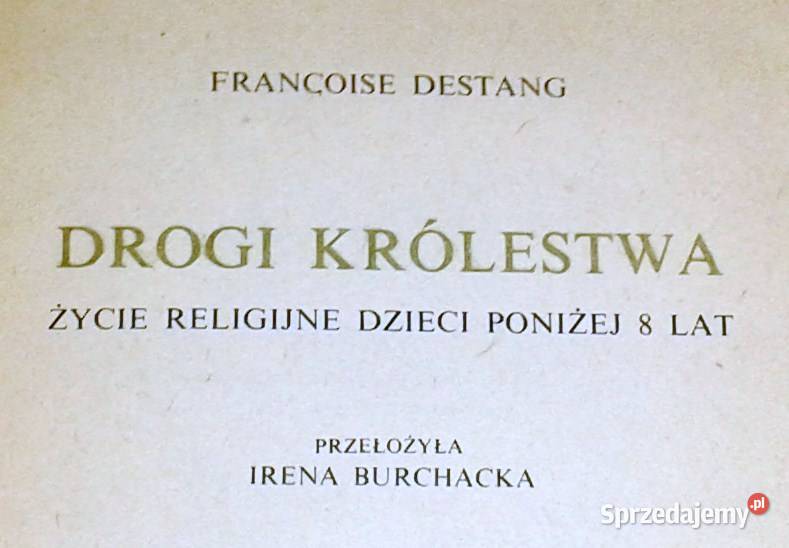 Drogi królestwa Francoise Destang miękka sprzedam