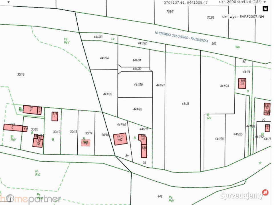 Grunt Sułów 2345m2