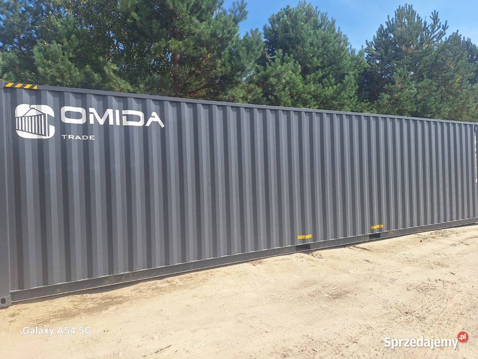 Kontener magazynowy morski 2025r 40HC RAL7016 Wyszków