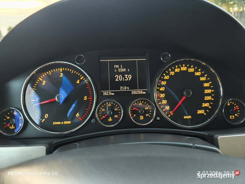 VW Touareg 25 TDI Hak 35 T Łagowo