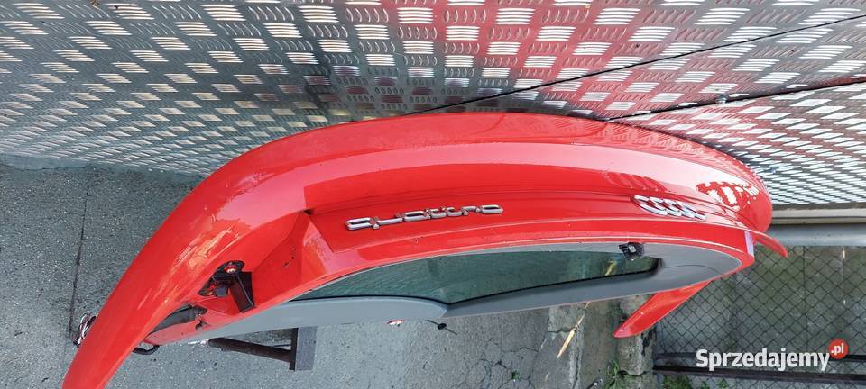 TYLNA KLAPA AUDI B4 COUPE BEZ RDZY Klapy bagażnika Motoryzacja Międzychód