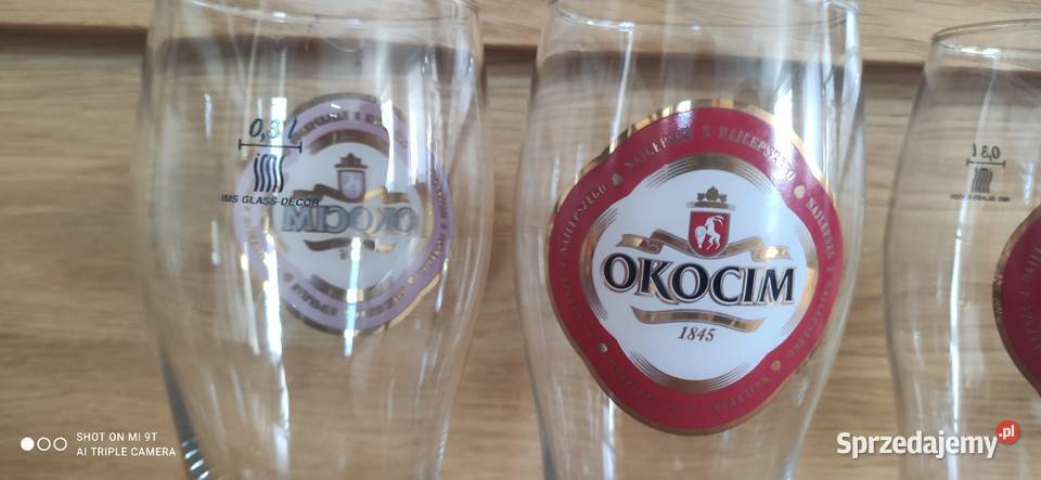 Szklanki 03l Okocim 6 Białystok