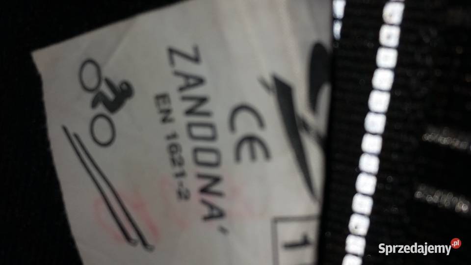 Zandona ochraniacz zbroja żółw ochrona pleców Kielce